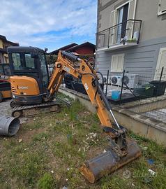 Miniescavatore 28ql Case Cx26C+3benne 2018 ore 646