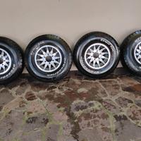 4 cerchi BWA completi di gomme BF Goodrich