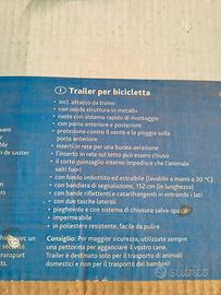 Carrello porta cani.