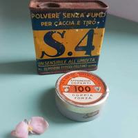 Latta vintage polvere caccia  S.4. - Anni 50 60