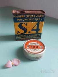Latta vintage polvere caccia  S.4. - Anni 50 60