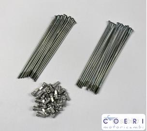 Kit 32 Raggi e Niples per ruota Honda 19 " CR CRF