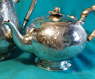 Teiera antica Mappin Brothers Londra 1870-1890 