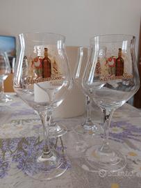 Set 4 bicchieri Birra Menabrea