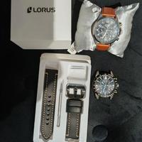 orologio LORUS Cronografo 43 mm - 100Mt + omaggio