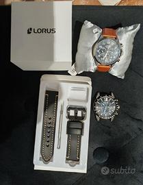 orologio LORUS Cronografo 43 mm - 100Mt + omaggio
