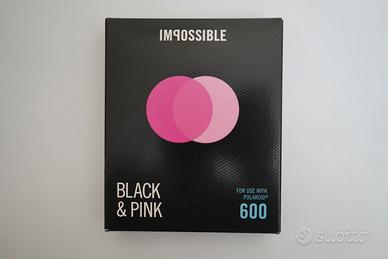 PELLICOLA POLAROID IMPOSSILE BLACK&PINK RARISSIMA!