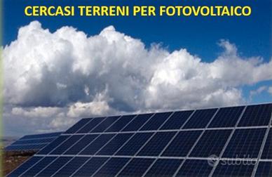 Terreno per fotovoltaico, centro-nord Italia