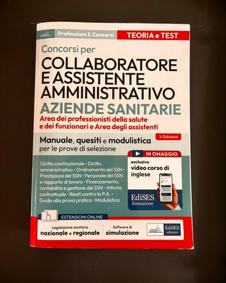 Libro concorso per collaboratore aziende sanitarie