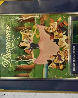 Colonna sonora Biancaneve Walt Disney '90 + poster