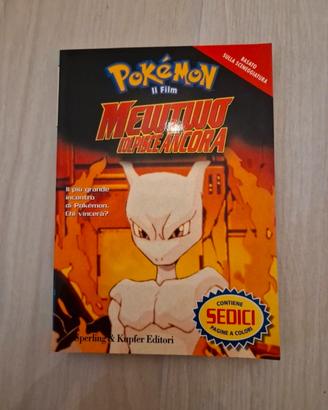 libro pokemon il film mewtwo colpisce ancora 2000