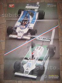 Poster Autosprint Jacques Laffite Clay Regazzoni