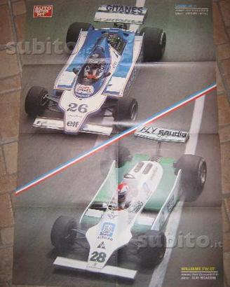 Poster Autosprint Jacques Laffite Clay Regazzoni