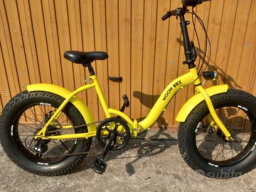 Fat bike pieghevole