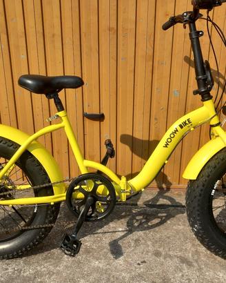 Fat bike pieghevole