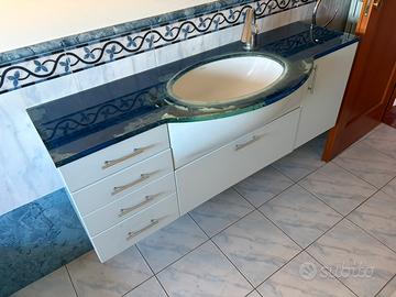 Mobile lavandino bagno 140 x 50 x 37