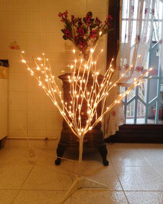 ALBERELLO BIANCO NON VERNICIATO E MILLE LUCI