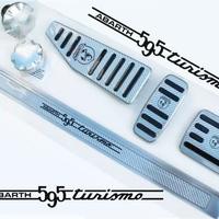 Kit 500 Abarth Tappo Carburante Tappo Olio Pedali