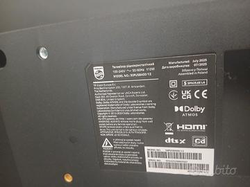 TV philiphs 4kd 55 pollici con led 
