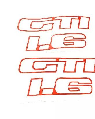 PEUGEOT 205 GTI 1.6 ADESIVI STICKERS AUFKLEBER ROS