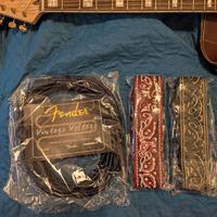 cinghie chitarra e jack fender