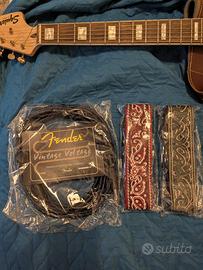 cinghie chitarra e jack fender
