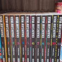 Manga di Chainsaw Man 1-10 + 12 + 1 discovery