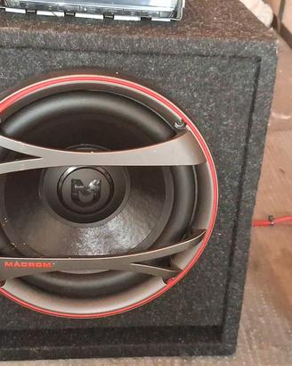 impianto stereo completo 