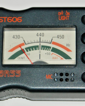 ACCORDATORE PER CHITARRA E BASSO SEIKO ST606