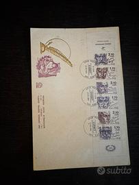 Busta primo giorno Francia 1985