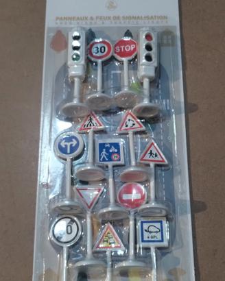 Set Mini Segnali Stradali 