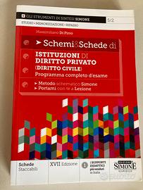 Schemi e schede di dir. privato/ civile ed. Simone