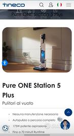 Aspirapolvere Tineco Pure On Station 5 Plus