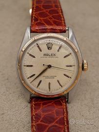 Rolex  semi ovettone ref.6085 cassa 34 mm automat