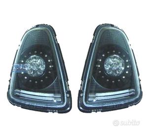 FANALI MINI COOPER 06-10 LED SFONDO NERO AFFUMICAT