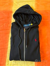 Felpa Polo Ralph Lauren Full Zip con Cappuccio