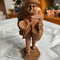 FOLK ART - Statuina di legno
