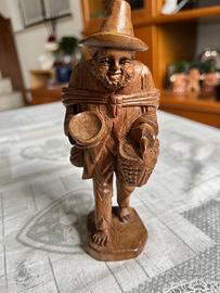 FOLK ART - Statuina di legno