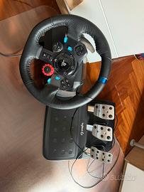 Volante+pedaliera logitech g29