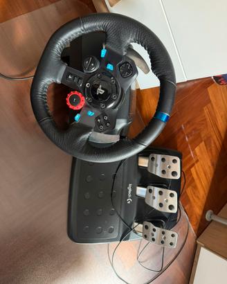 Volante+pedaliera logitech g29