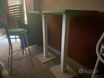 Tavoli con sgabelli - anche tavolo singolo