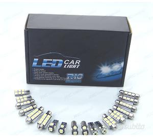 KIT 8 LAMPADE LED PER SEAT LEON MK1 1M 99-06