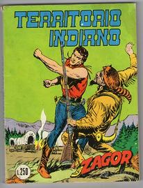 Zagor scritta rossa n. 19 - territorio indiano -