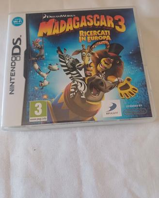 gioco nintendo ds madagascar 3
