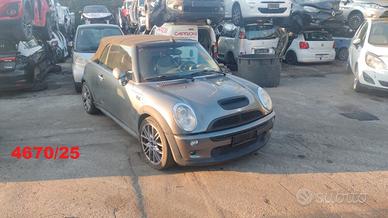 Pezzi di ricambio Mini Cabrio anno 2006