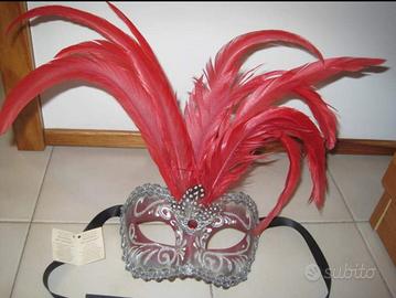 Maschera Carnevale Venezia Nuova-Realizzata A Mano