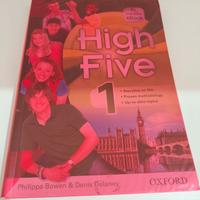 INGLESE HIGH FIVE 1 OXFORD Manuale + Workbook
