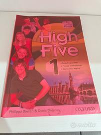 INGLESE HIGH FIVE 1 OXFORD Manuale + Workbook