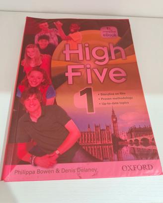 INGLESE HIGH FIVE 1 OXFORD Manuale + Workbook