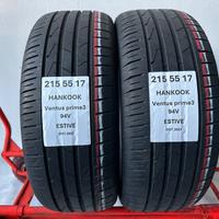 2 gomme 215 55 17 HANKOOK